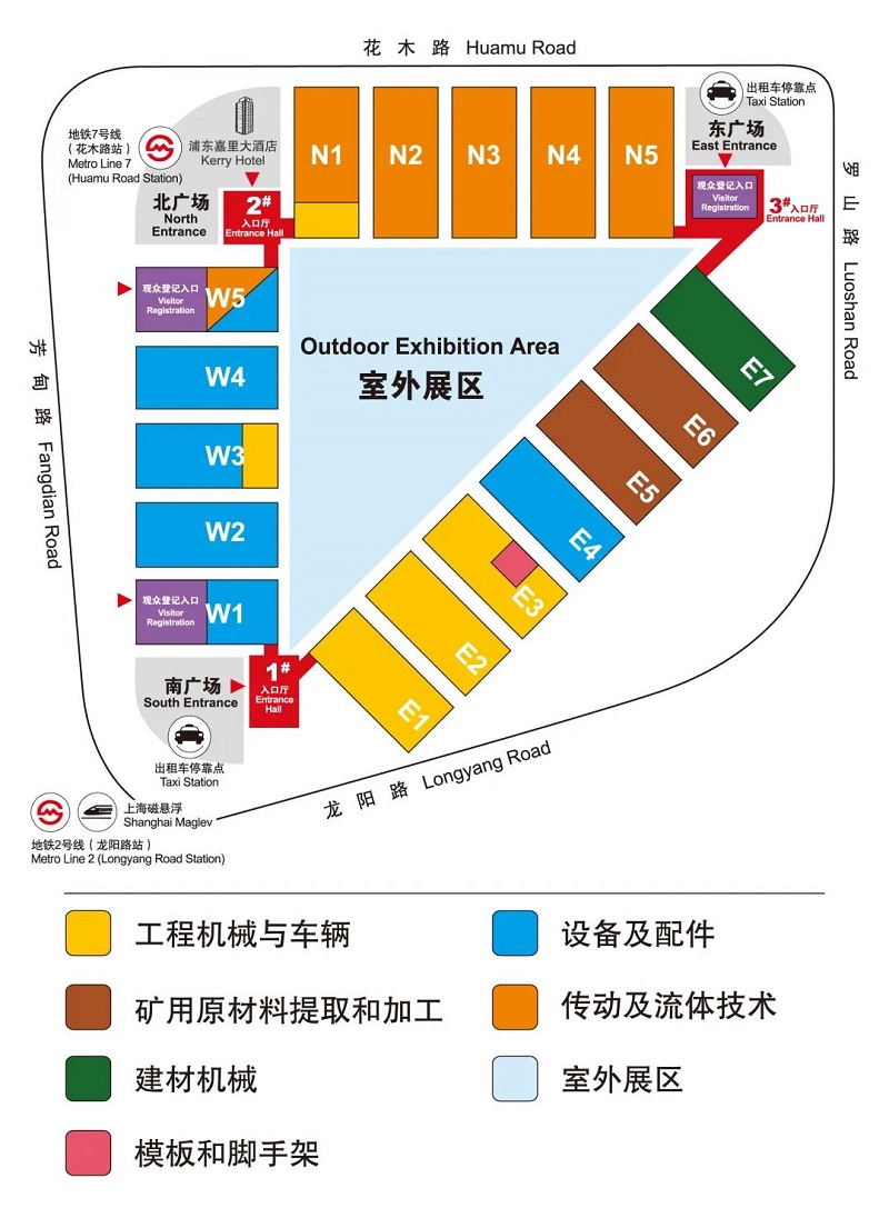 上海新国际展馆图